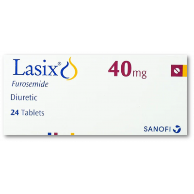 LASIX 40 MG ( FUROSEMIDE ) 24 TABLETS